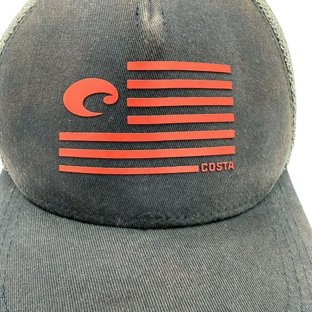 COSTA DEL MAR Twill‎ Trucker Pride Logo One Size - Picture 2 of 11
